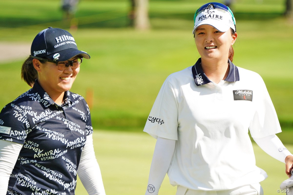 2024年 ダウ選手権 3日目 畑岡奈紗＆コ・ジンヨン