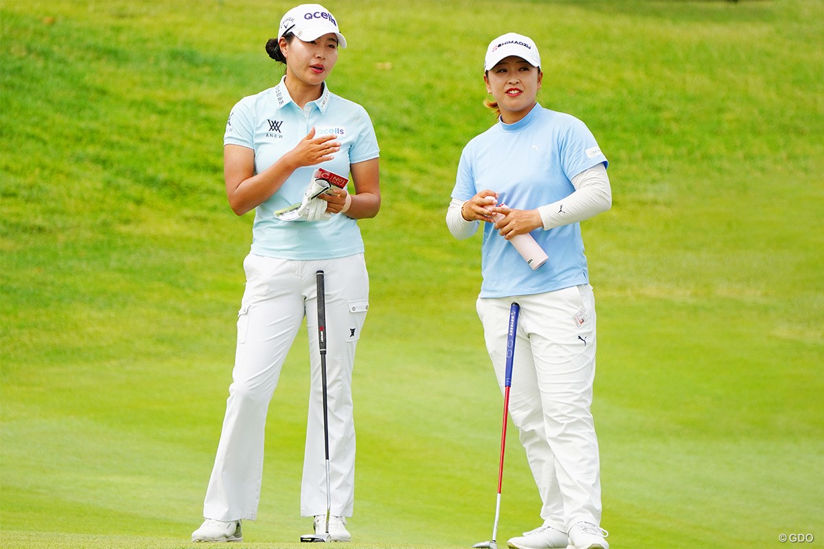 2024年 ダウ選手権 3日目 西郷真央＆ソン・ユジン