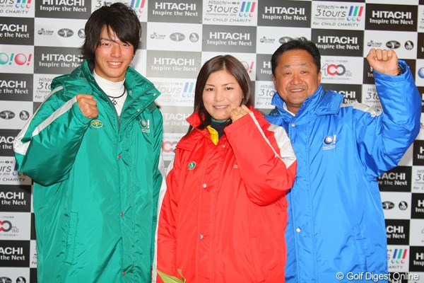 2010年 Hitachi 3Tours Championship 2010 事前 横峯さくら 今年で5回目の出場となる横峯さくら。経験豊富なだけに周囲からの期待も大きい