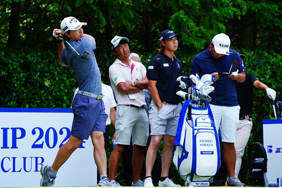 2024年 日本プロゴルフ選手権大会 事前 石川遼 平田憲聖