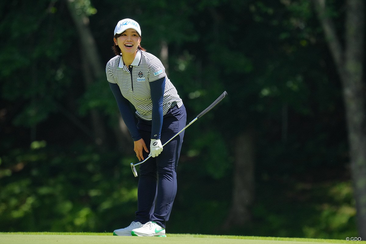 2024年 ミネベアミツミ レディス 北海道新聞カップ 初日 葭葉ルミ