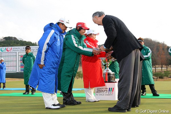 2010年 Hitachi 3Tours Championship 2010 倉本昌弘、石川遼、アン・ソンジュ