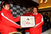 2010年 Hitachi 3Tours Championship 2010 樋口久子会長＆藤田幸希