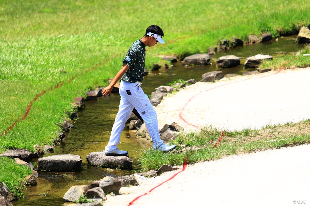 2024年 日本プロゴルフ選手権大会 2日目 阿久津未来也