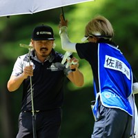 暑くて傘がないとやってられん 2024年 日本プロゴルフ選手権大会 3日目 佐藤大平