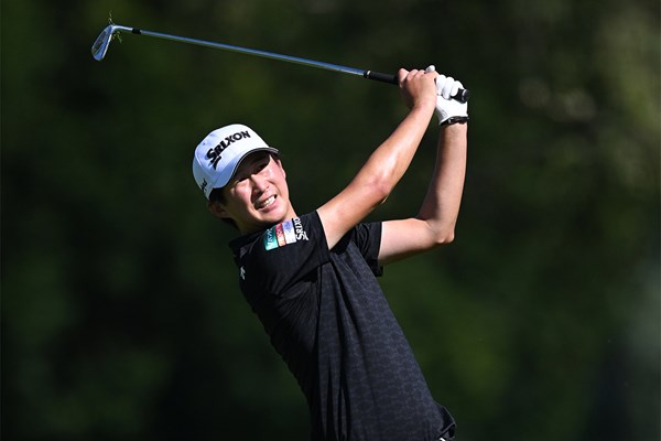 首位との差を4打に詰めた星野陸也（Stuart Franklin/Getty Images）