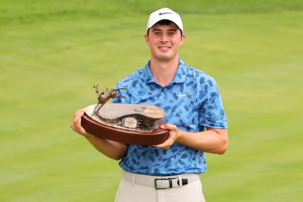 2024年 ジョンディアクラシック 最終日 デービス・トンプソン デービス・トンプソンがツアー初優勝（Stacy Revere Getty Images）