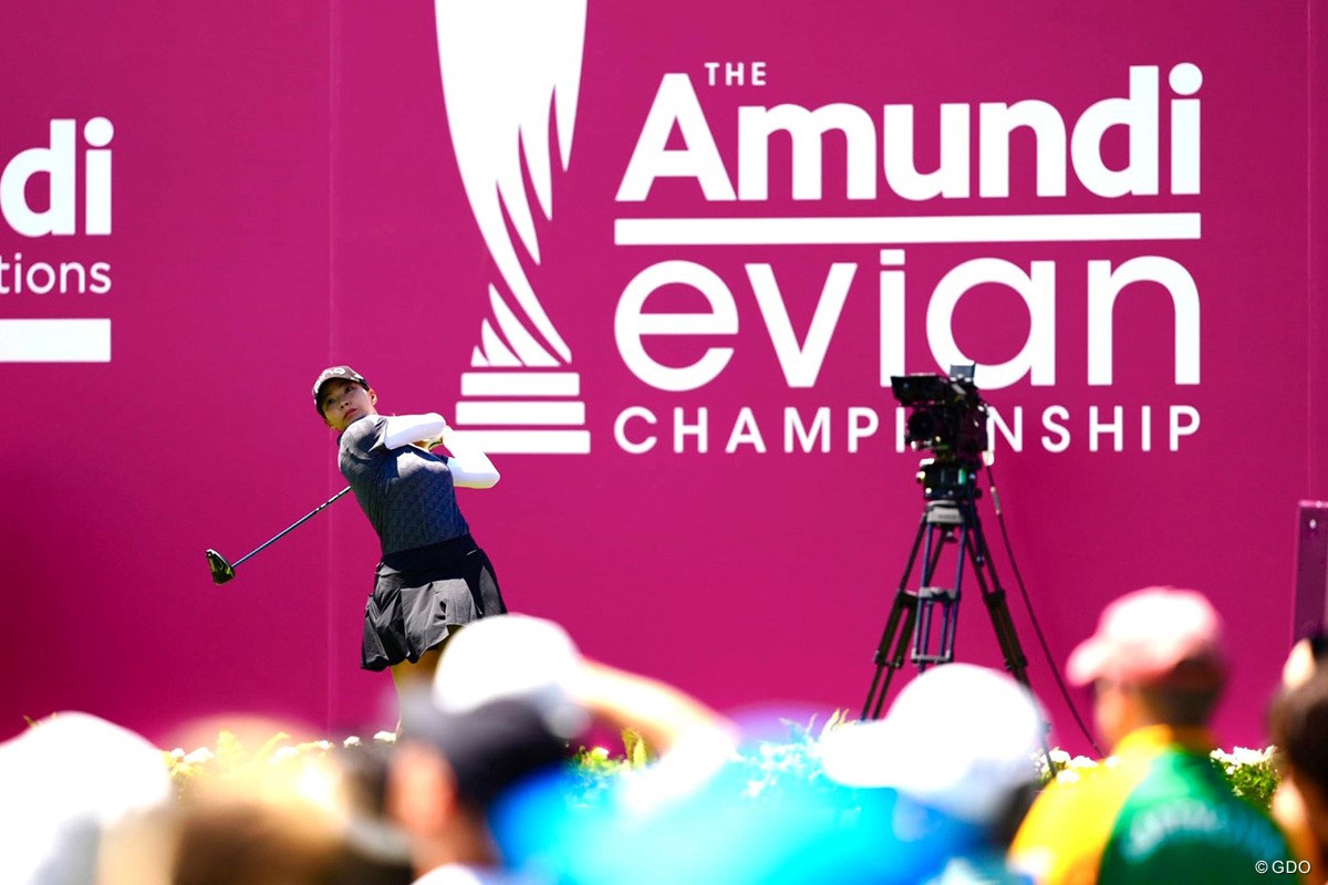 2024年 アムンディ エビアン選手権 初日 渋野日向子