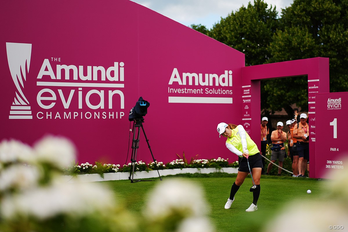 2024年 アムンディ エビアン選手権 2日目 古江彩佳