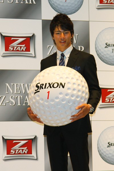石川遼が来季使用するニューボールを語る NO.1 スリクソンのニューボール発表会で使用感などを語った石川遼
