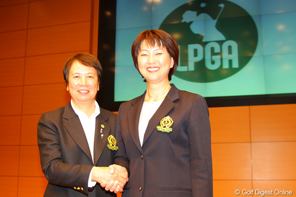 新会長は小林浩美！LPGA理事改選（2010年）
