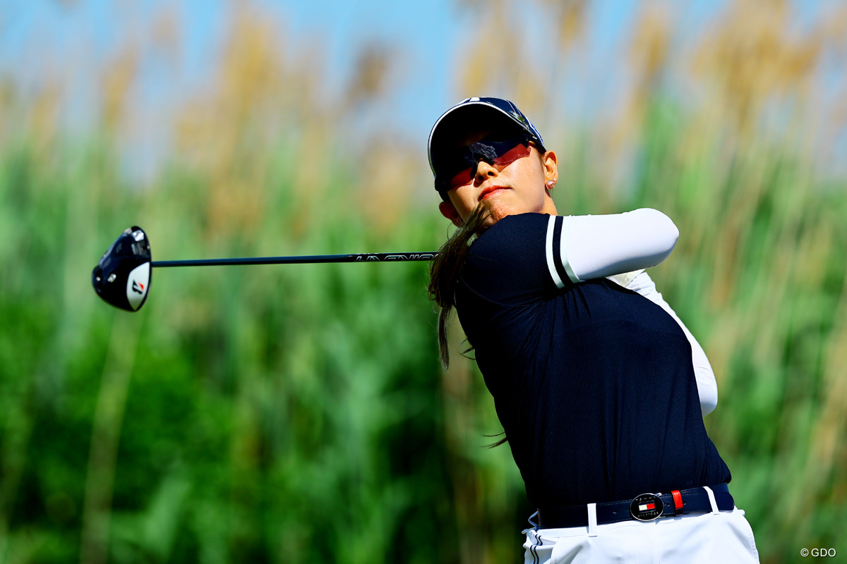 最終日を「69」で終えた吉田優利※写真は「ショップライトLPGAクラシック」