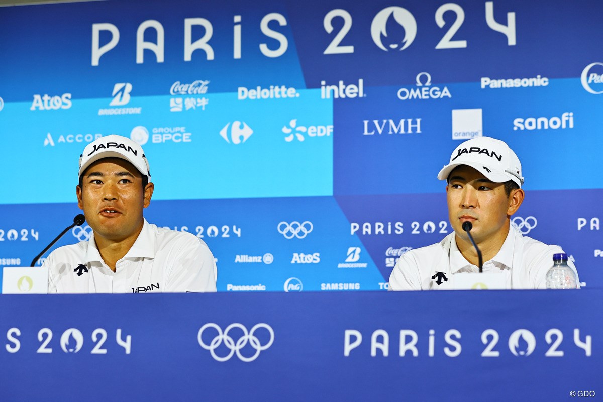 2024年 パリ五輪 事前 松山英樹 中島啓太