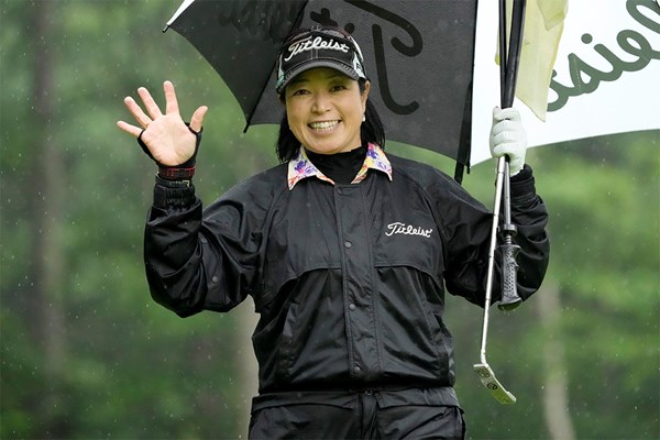 単独首位発進した山本薫里※写真は6月「JLPGAレジェンズ選手権」（Toru Hanai/JLPGA via Getty Images)