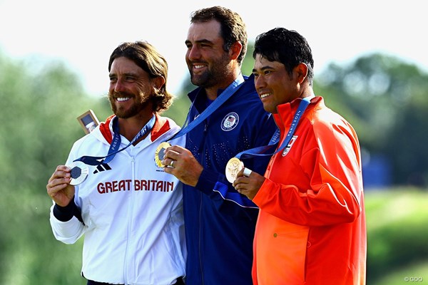 2024年 パリ五輪  最終日 トミー・フリートウッド スコッティ・シェフラー 松山英樹 松山英樹が日本男子ゴルフに初の五輪メダルをもたらした