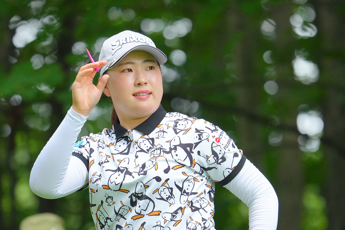 40位に浮上した竹田麗央（Yoshimasa Nakano Getty Images）