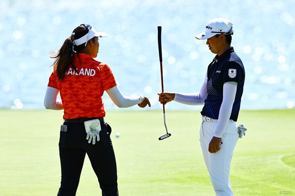 2024年 パリ五輪 事前 笹生優花 アタヤ・ティティクル 魔法の杖を授けましょう