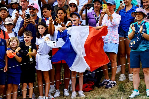 2024年 パリ五輪 初日 ギャラリー 昨年エビアンに続いてフランスを沸かせたい