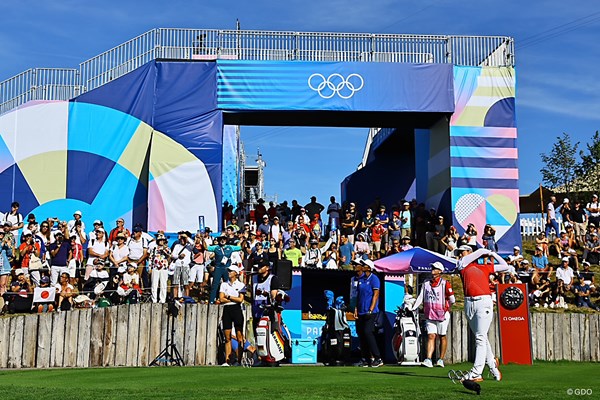 2024年 パリ五輪 最終日 笹生優花 最終ラウンドが開始。笹生優花は初めてパーで発進した