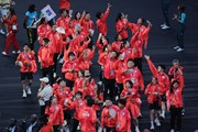 2024年 パリ五輪 閉会式 日本選手団