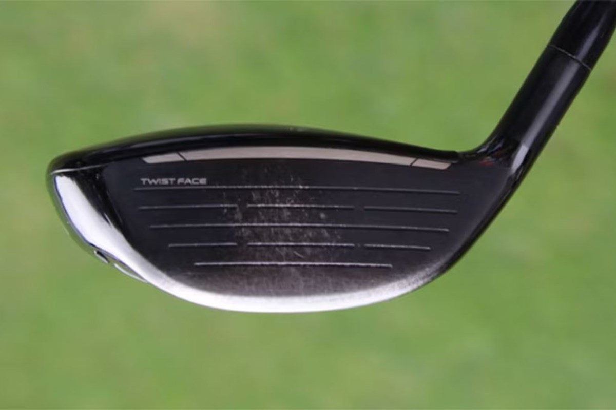 2024年 フェデックスセントジュード選手権 事前 コリン・モリカワ Qi10の5番ウッドの打痕（提供GolfWRX）