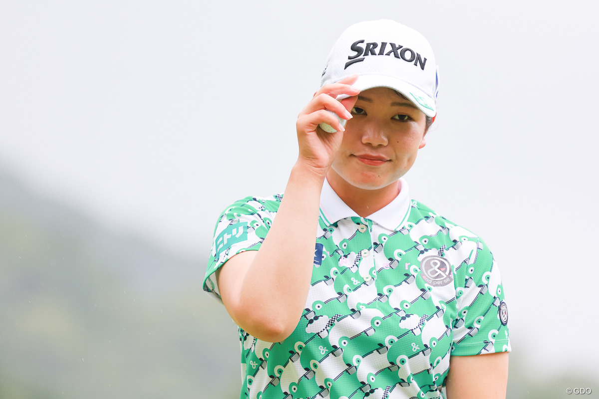 川崎春花が単独首位発進 2週連続Vかかる河本結は66位 【国内女子