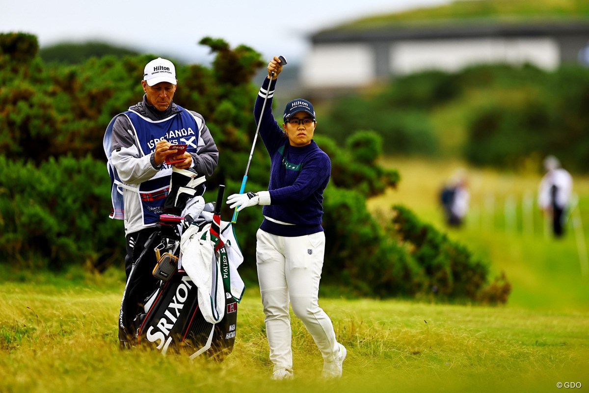 2024年 ISPS Handa スコットランド女子オープン 2日目 畑岡奈紗
