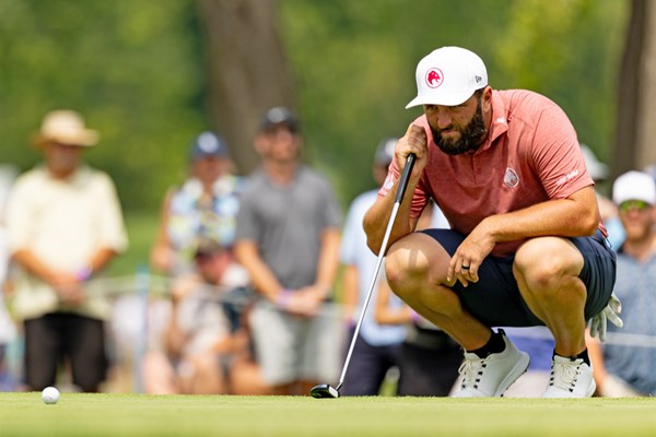 ジョン・ラームが単独首位で最終日に入る (Scott Taetsch/LIV Golf)