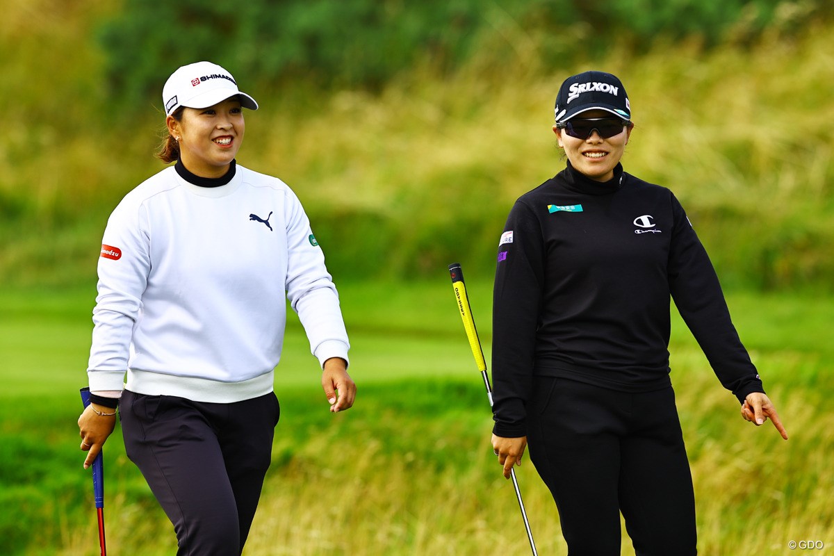 2024年 ISPS Handa スコットランド女子オープン 最終日 西郷真央 勝みなみ
