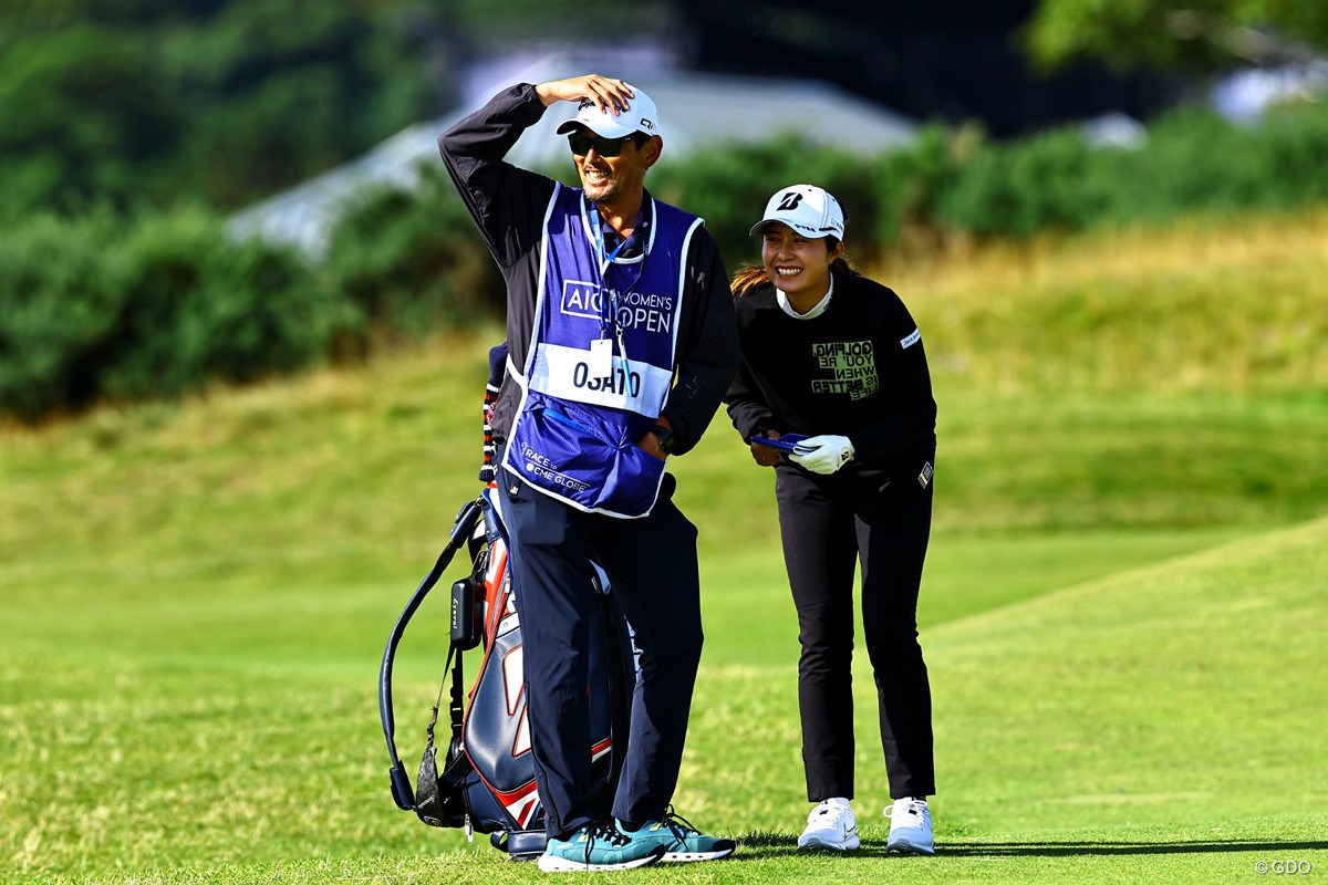 2024年 AIG女子オープン（全英女子） 事前 大里桃子 島中大輔