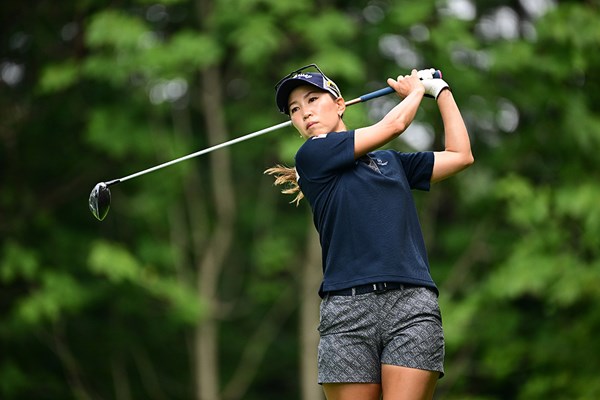 2024年 ニトリレディスゴルフトーナメント 2日目 上田桃子 ベテラン頑張ります(Atsushi Tomura/Getty Images)