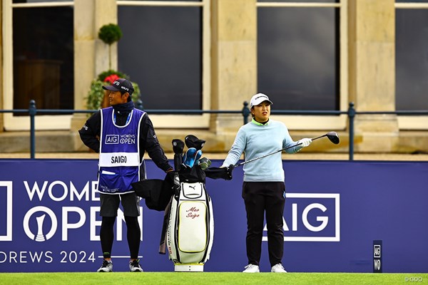 2024年 AIG女子オープン（全英女子） 3日目 西郷真央 西郷真央のムービングデーが始まった