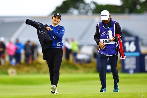 2024年 AIG女子オープン（全英女子） 3日目 大里桃子 メジャーは楽しい