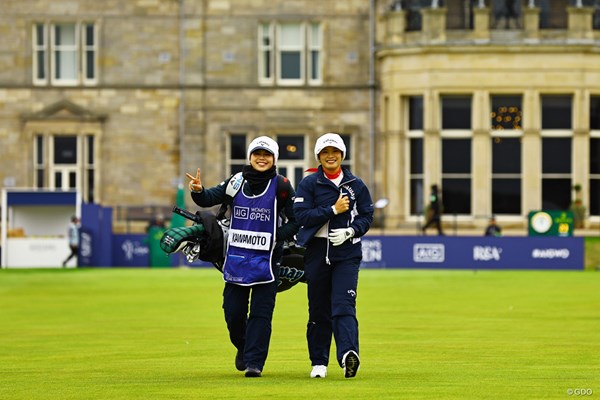 2024年 AIG女子オープン（全英女子） 最終日 河本結 最後の18ホールへ