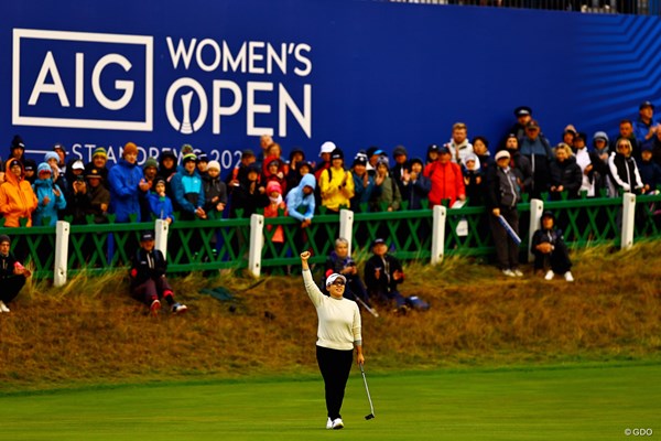 2024年 AIG女子オープン（全英女子） 最終日 申ジエ 「全英女子」3勝目はお預けとなったが、最後まで観衆を沸かせた申ジエ