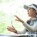 30代になって筋トレに励み、飛距離をアップしている（撮影：落合隆仁）