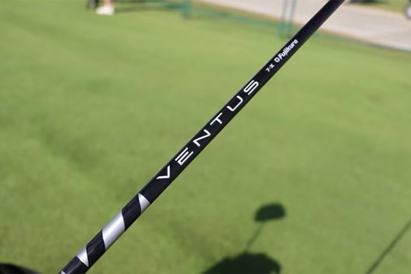 2024年 ツアー選手権 事前 シャフト シャフトは藤倉コンポジットのベンタスブラック7X（提供GolfWRX）