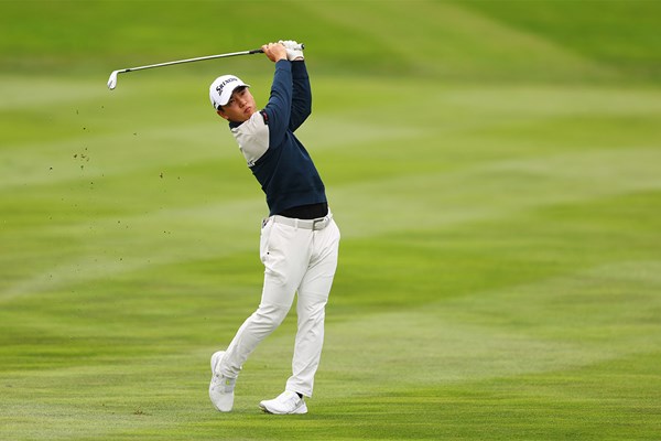 首位と2打差5位でスタートした桂川有人（Andrew Redington/Getty Images）