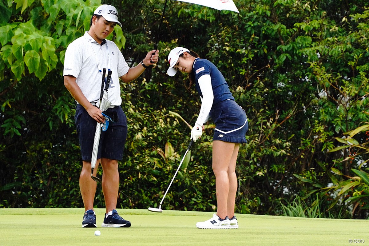 2024年 ソニー日本女子プロゴルフ選手権大会 事前 稲見萌寧