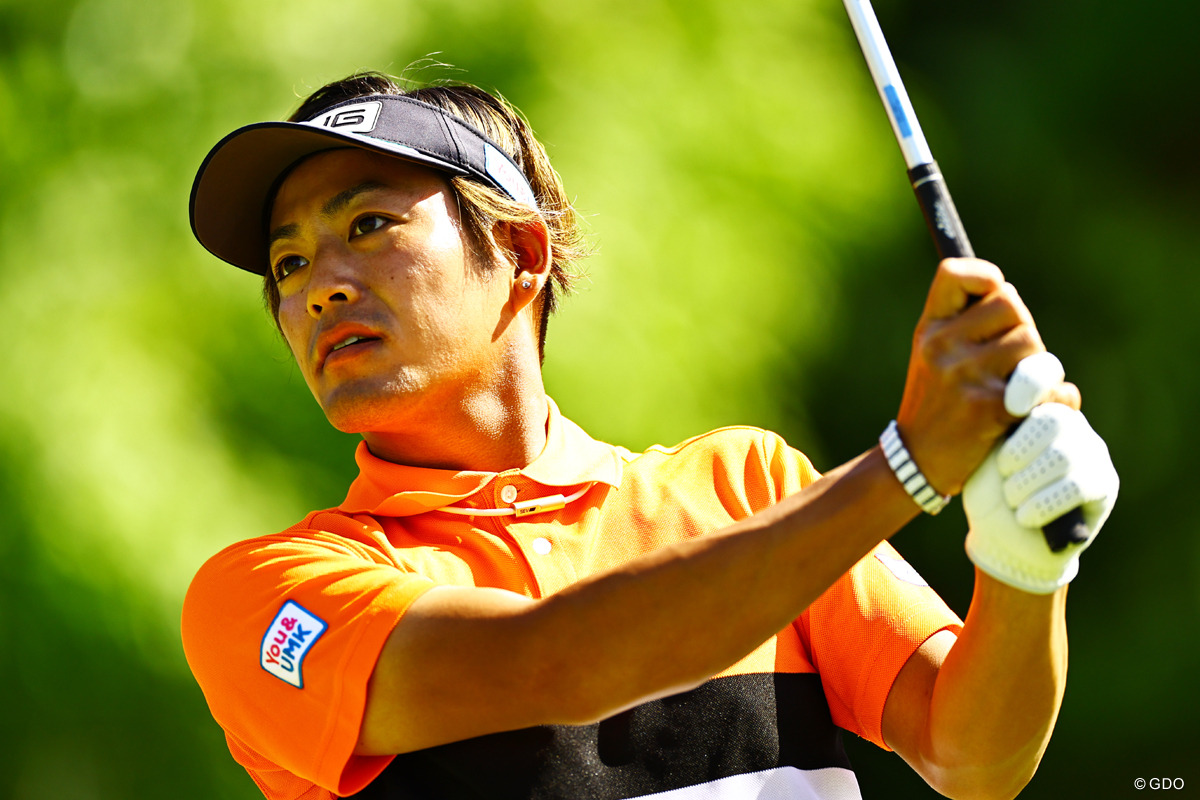 首位発進した黒木紀至 ※写真は2023年「日本オープン」