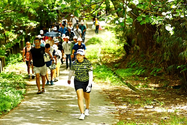 2024年 ソニー日本女子プロゴルフ選手権大会 初日 竹田麗央 風格が出てきてる