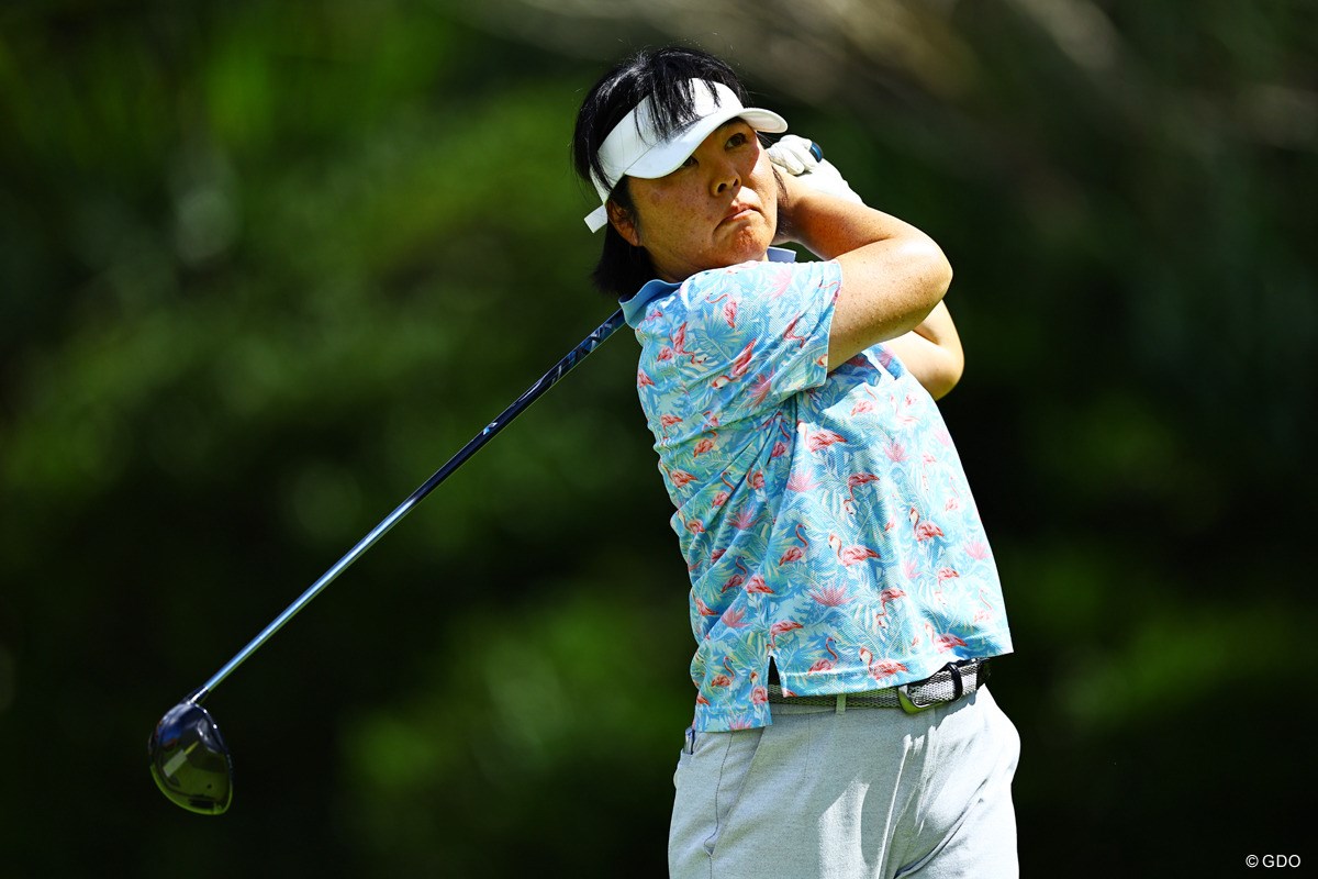 2024年 ソニー日本女子プロゴルフ選手権大会 初日 不動裕理