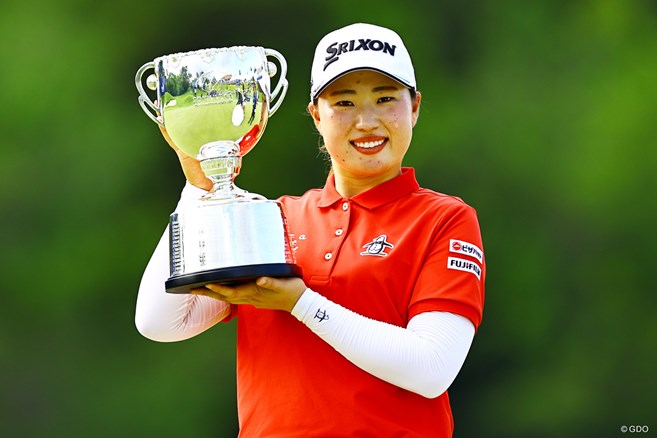 竹田麗央が国内メジャー初制覇 女子プロ日本一決定戦で日本人初の完全優勝