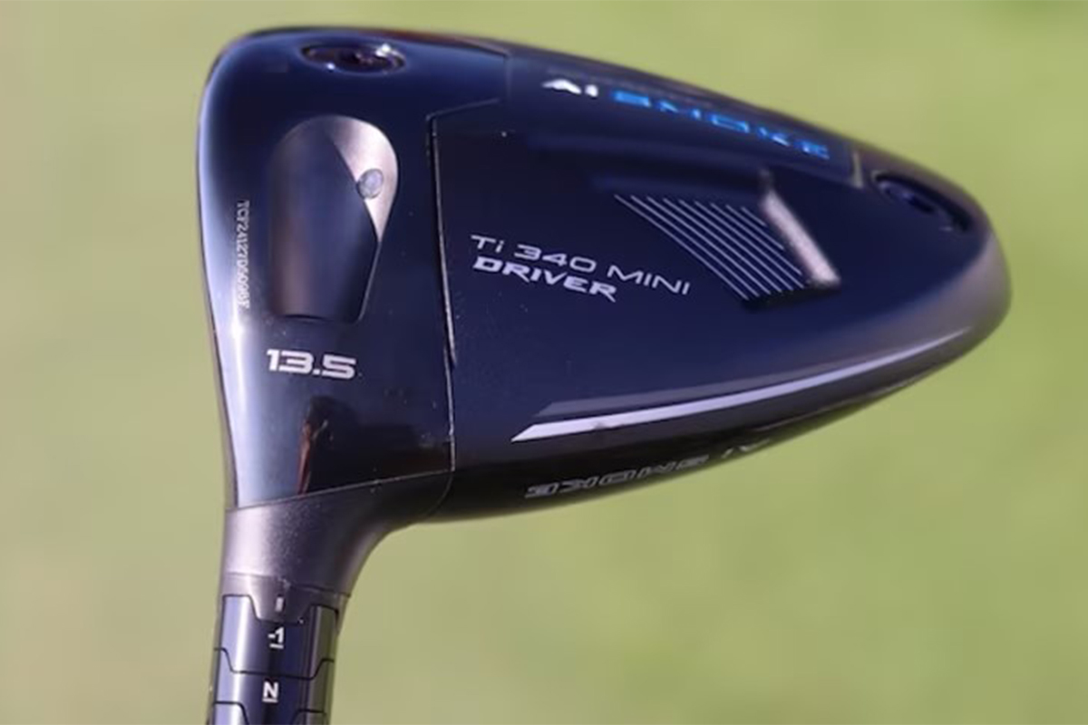 バティアのキャロウェイ Aiスモーク Ti340ミニドライバー（提供GolfWRX）