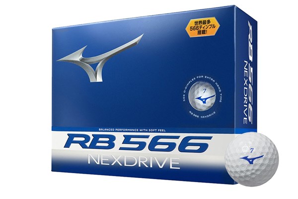 世界最多ディンプルがリニューアル ミズノ「RB 566 NEXDRIVE」ボールが発売 世界最多となる566個のディンプルを形成