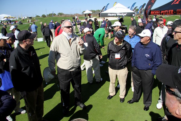 最新ギアの祭典！「2011年 PGAマーチャンダイスショー デモデー」レポート NO.6 ショートゲーム専門のインストラクター、デーブ・ペルツ氏がレッスン会を開催