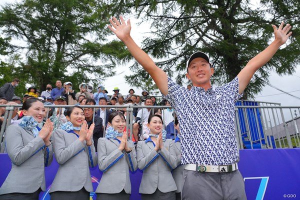 2024年 ANAオープンゴルフトーナメント 4日目 岩崎亜久竜 岩崎亜久竜が最終日の逆転で今季初勝利を飾った