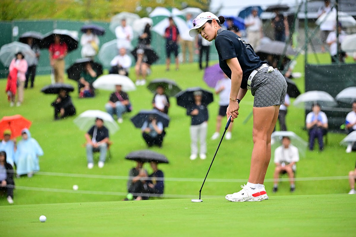 2024年 ミヤギテレビ杯ダンロップ女子オープン 初日 原英莉花