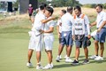 香妻陣一朗はケビン・ナと組んだダブルス戦で勝利(Charles Laberge/LIV Golf)