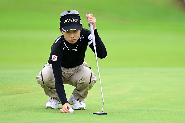 2024年 ミヤギテレビ杯ダンロップ女子オープン 最終日 安田祐香 安田祐香が40ランクアップした（Atsushi Tomura/Getty Images）